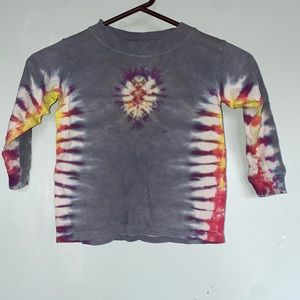 Tye dye toddler shirt sz 3t